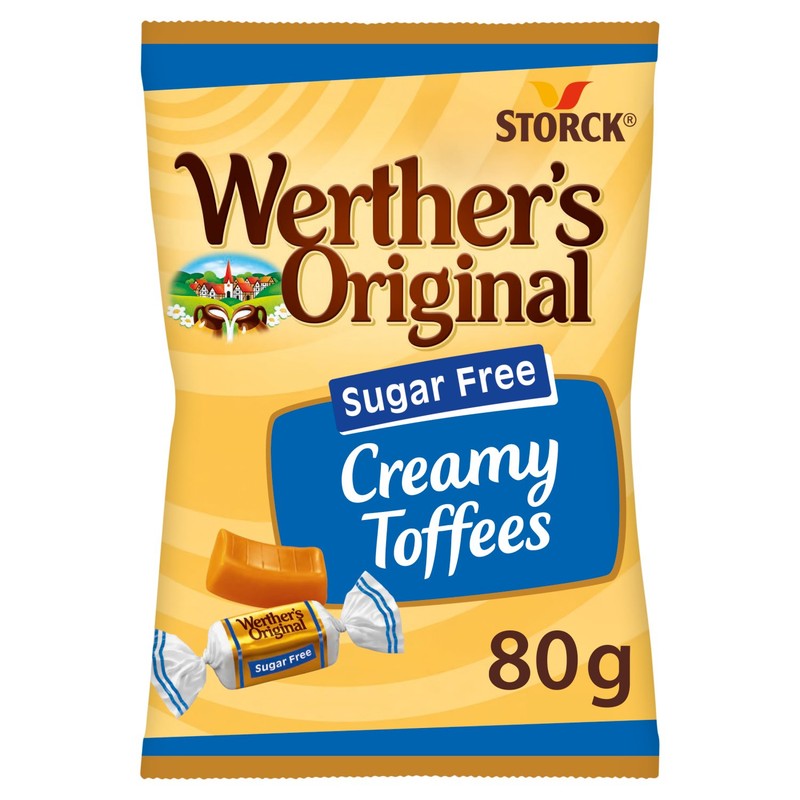 Werther's Sugar Free Toffee 80g