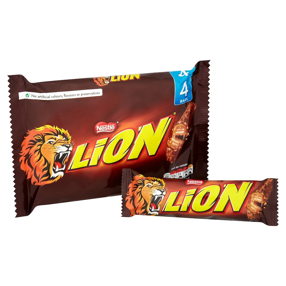 Lion Milk Chocolate Bar Multipack 4 x 42g