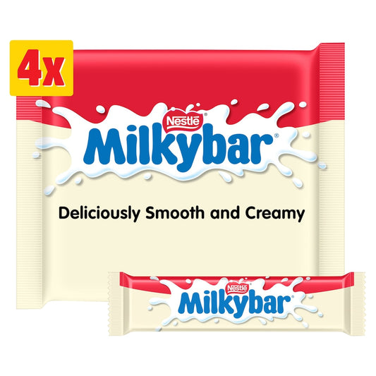 Milkybar White Chocolate Medium Multipack 4 x 25g