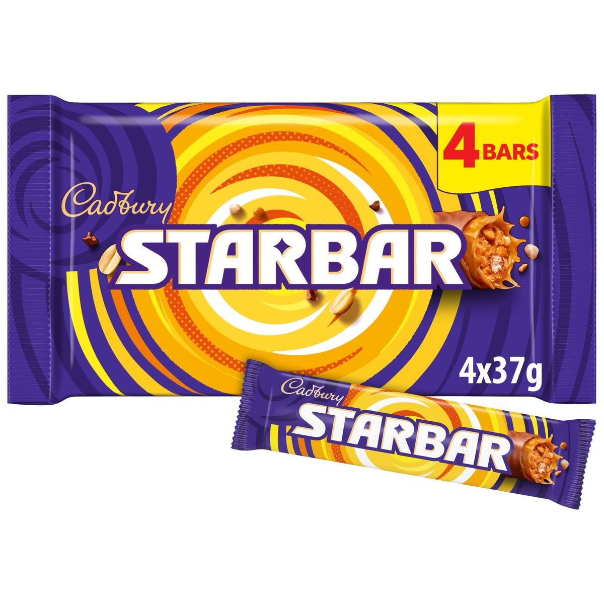 Cadbury Starbar 4 pack 148g
