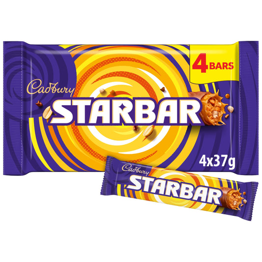 Cadbury Starbar 4 pack 148g
