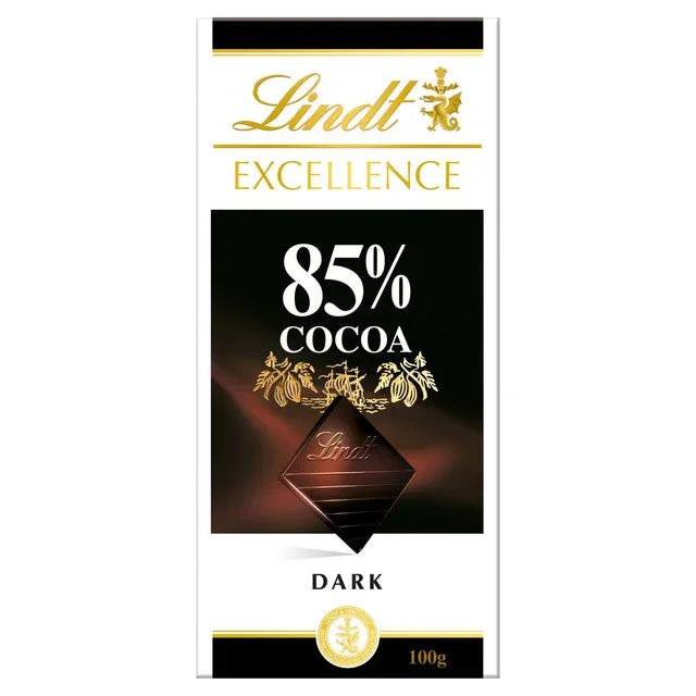 Lindt Excellence 85% dark chocolate 100g