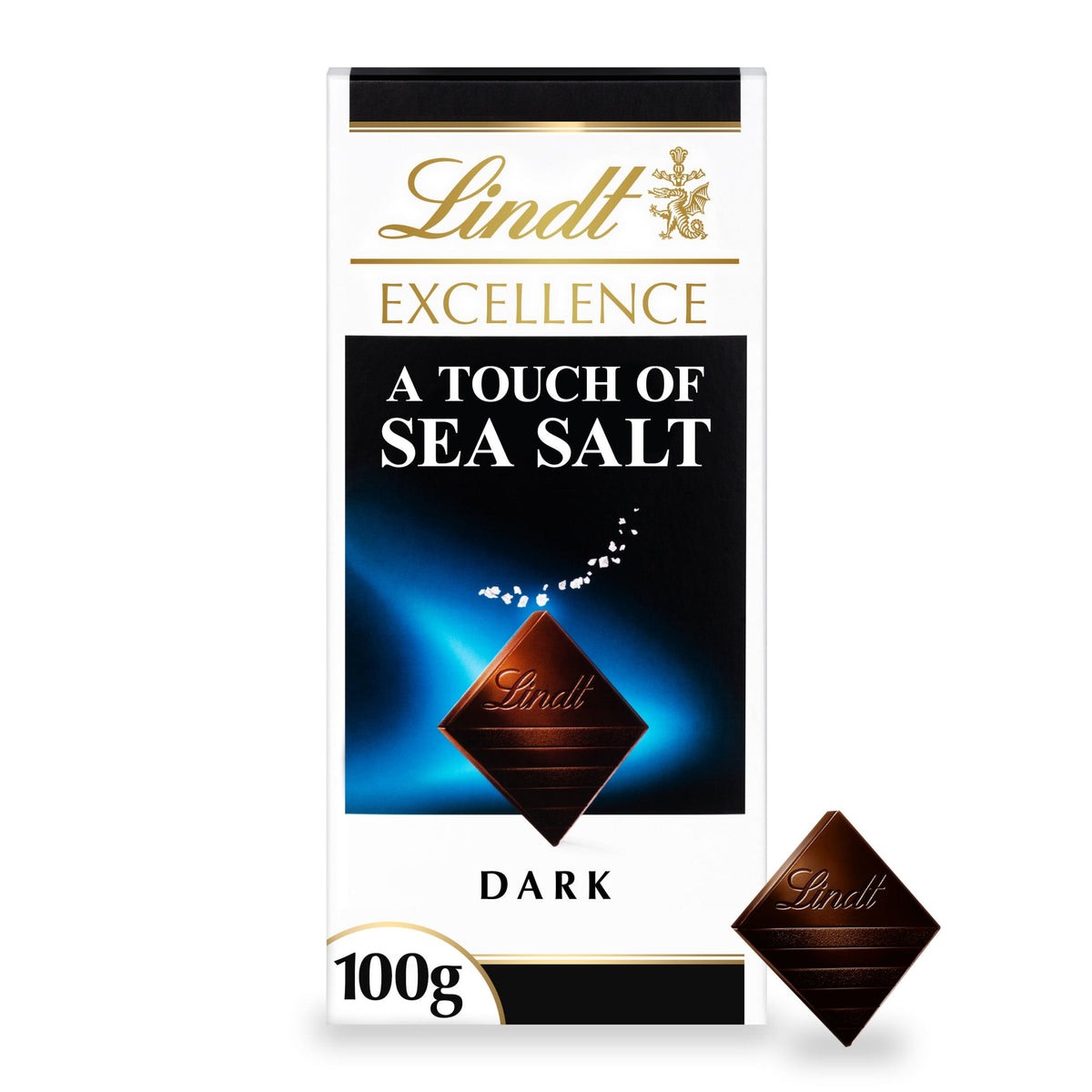 Lindt Excellence sea salt dark chocolate 100g