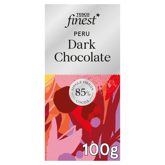 Tesco Finest Peru Dark Chocolate 85% 100g