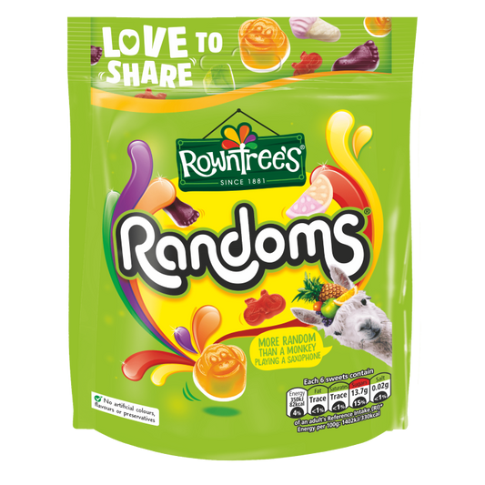 Rowntree's Randoms Sweets Sharing Bag 150g