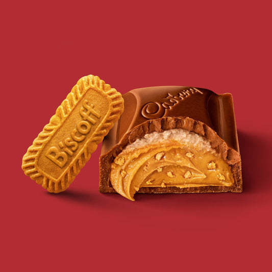 Cadbury Dairy Milk &More Lotus Biscoff Chocolate Bar 195g