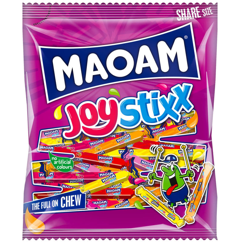 Maoam Joystixx Sweets Share Bag 140g