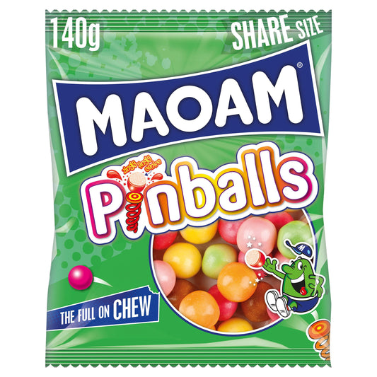 Maoam Pinballs Sweets Bag 140g