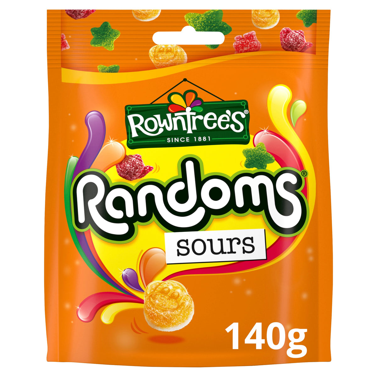 Rowntree's Randoms Sours Pouch Bag 140g