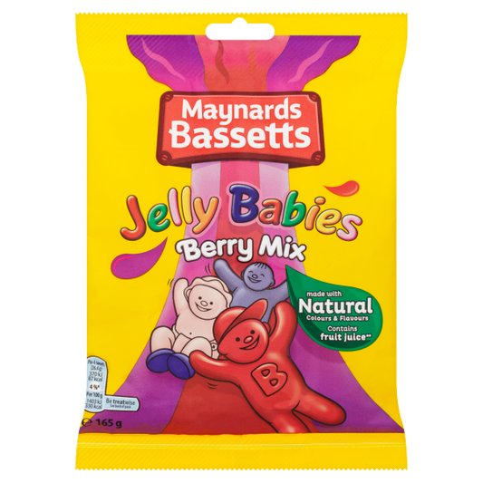 Maynards Bassetts Jelly Babies Berry Mix 165g