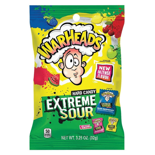 Warheads Extreme Sour Hard Candy 92g