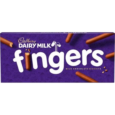 Cadbury Dairy Milk Chocolate Fingers 114g