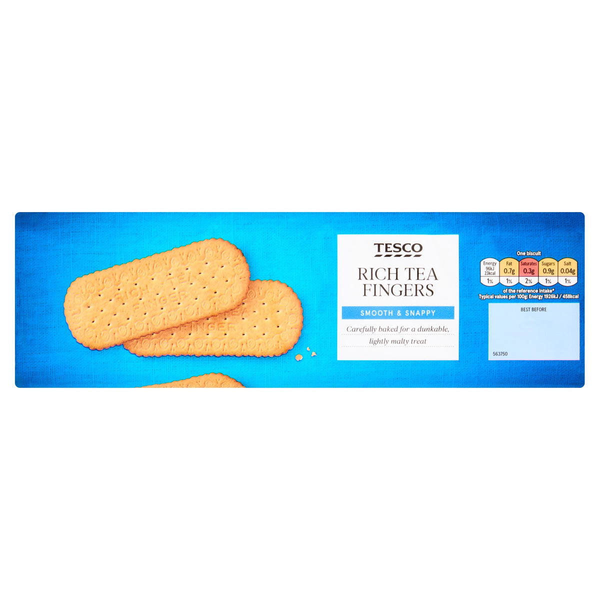 Tesco Rich Tea Fingers 250g pack