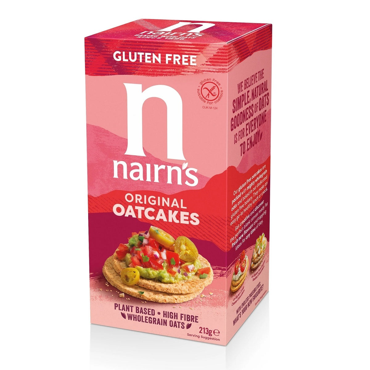 Nairn's Gluten Free Original Oatcakes 213g