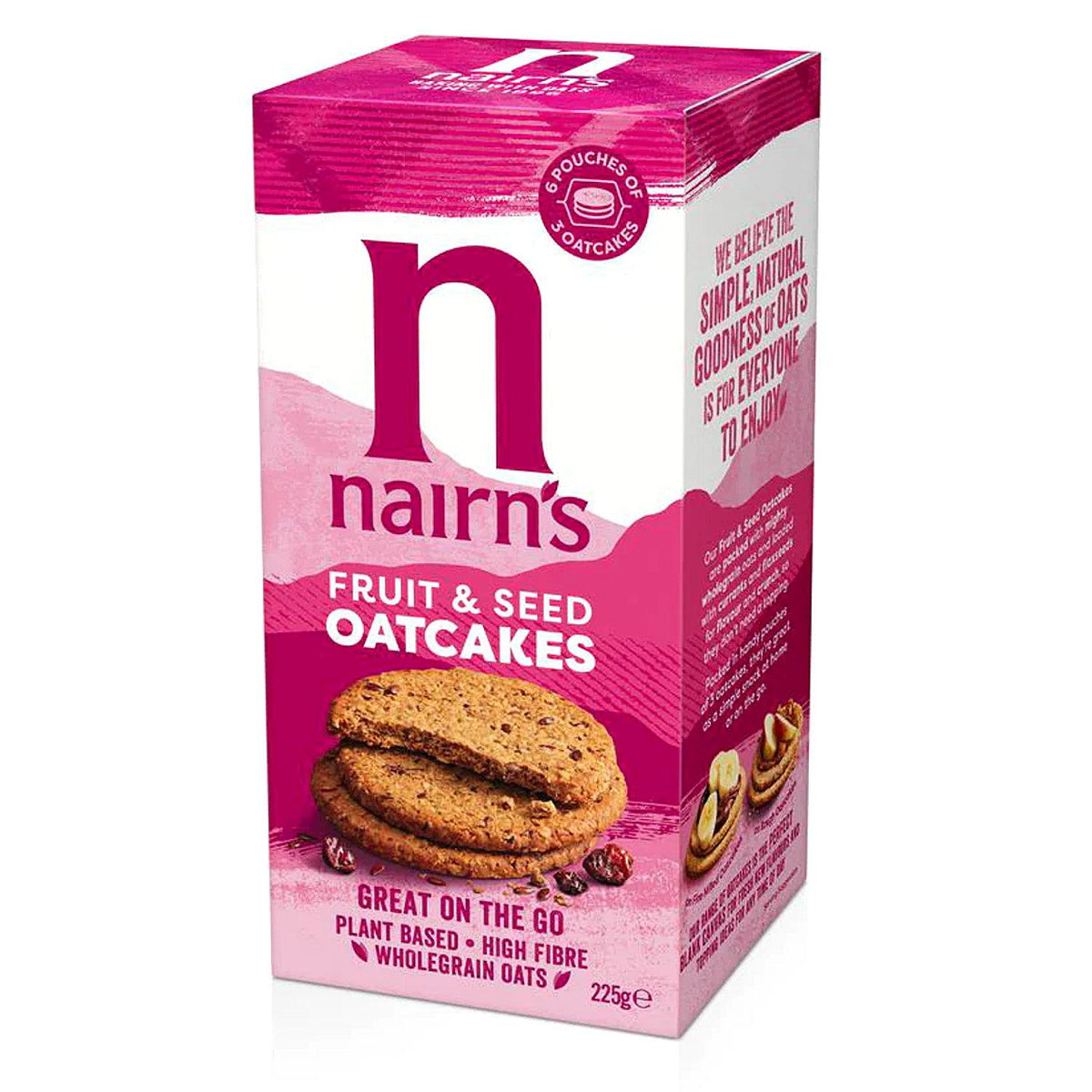 Nairn's Fruit & Seed Oatcakes 225g