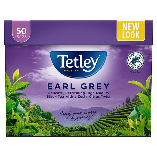 Tetley Earl Grey 50 Teabags (125g)