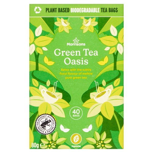 Morrisons Aromatic Green Tea 40's (80g)