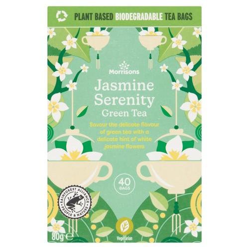 Morrisons Jasmine Serenity Green Tea (80g)