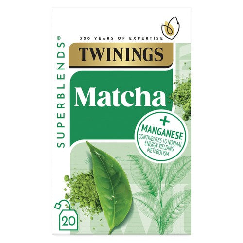 Twinings Superblends Supergreen Matcha 20 Tea Bags (40g)