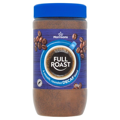 Morrisons Decaff Full Roast Instant Coffee (200g)