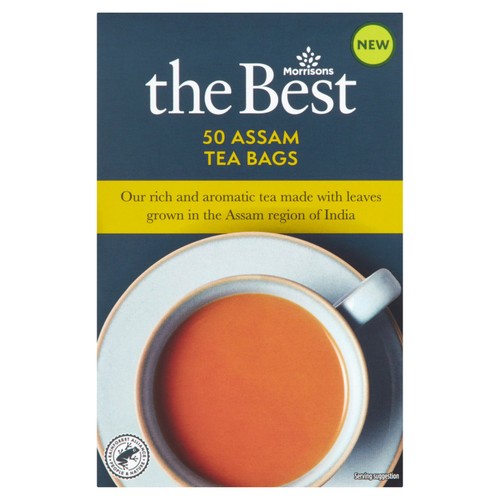 Morrisons The Best Assam 50 Tea Bags (125g)