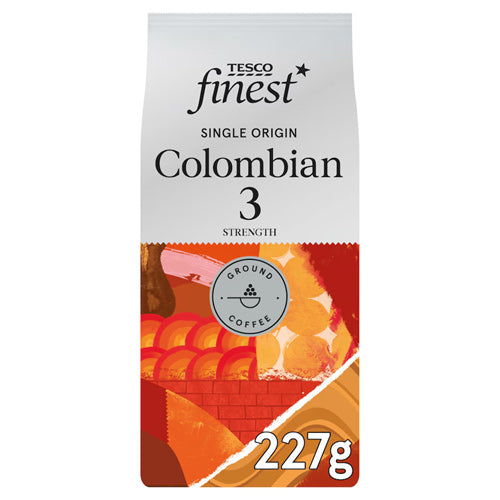 Tesco Finest Fair Trade Colombian Supremo Ground Coffee (227g)