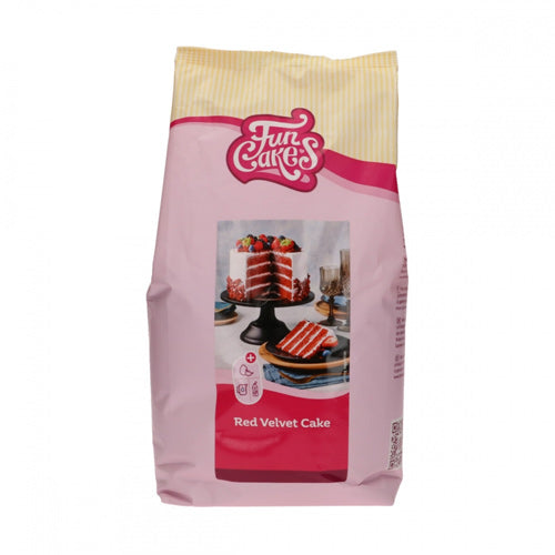 FunCakes Mix for Red Velvet Cake 4kg (4000g)