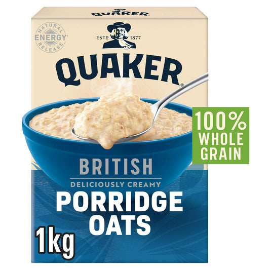 Quaker British Porridge Oats 1kg