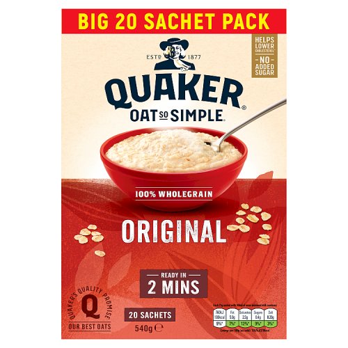 Quaker Oat So Simple Original 20 x 27g (594g)