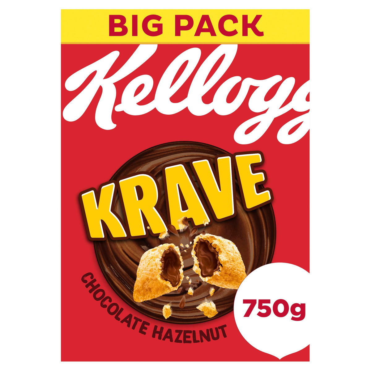 Kelloggs Krave Choc Hazelnut (750g)
