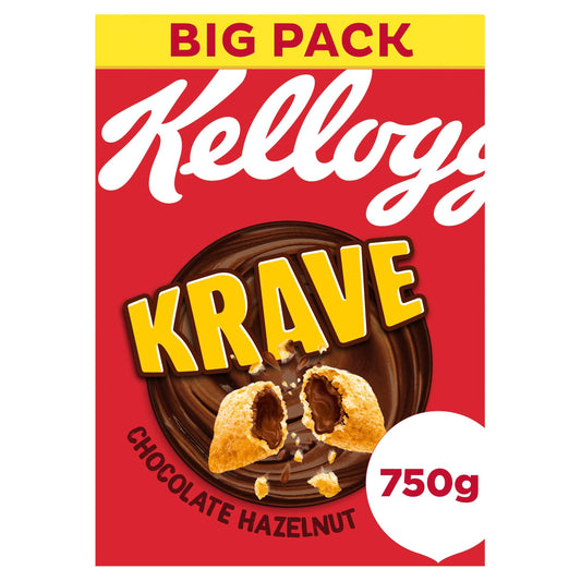 Kelloggs Krave Choc Hazelnut (750g)