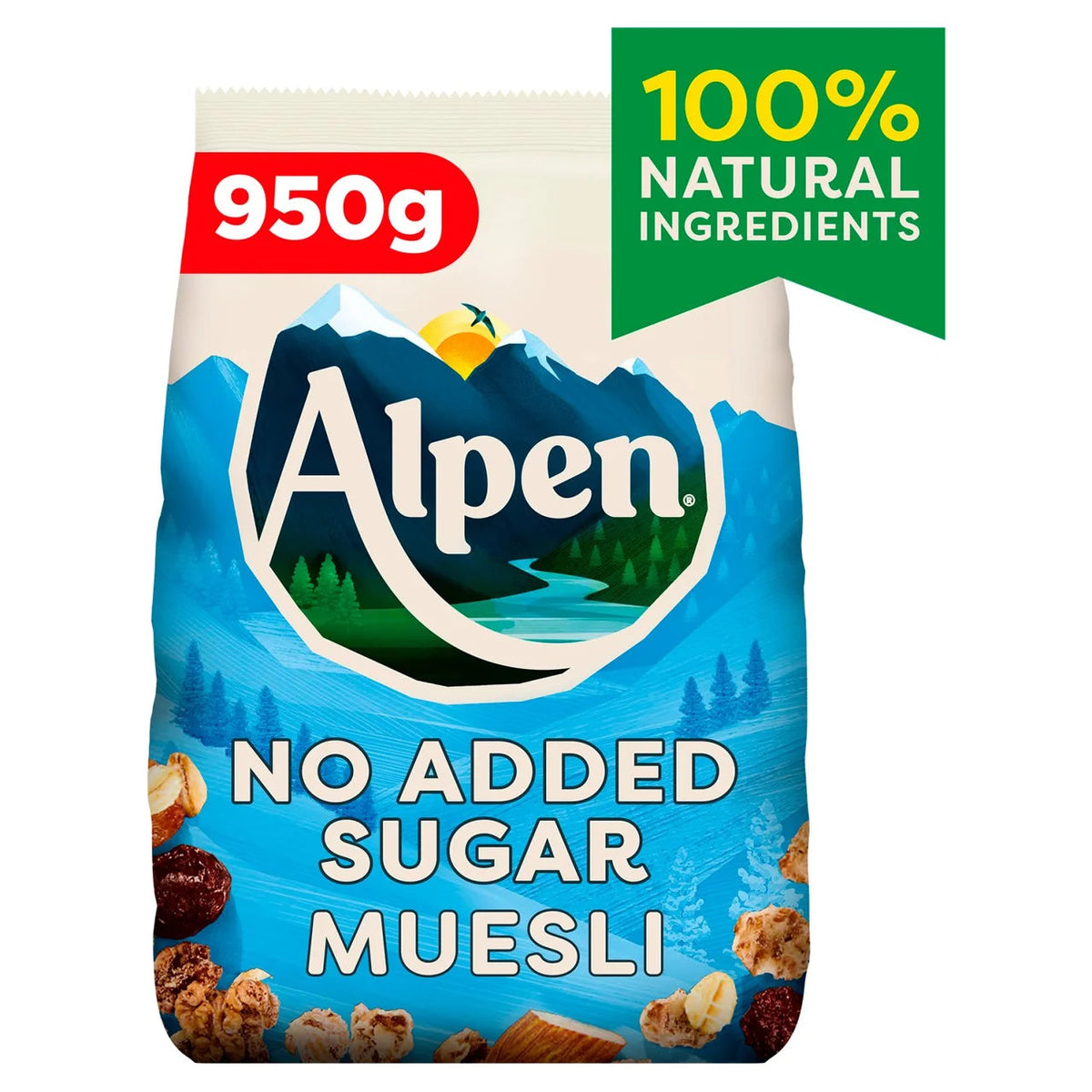 Alpen No Added Sugar Large (950g)