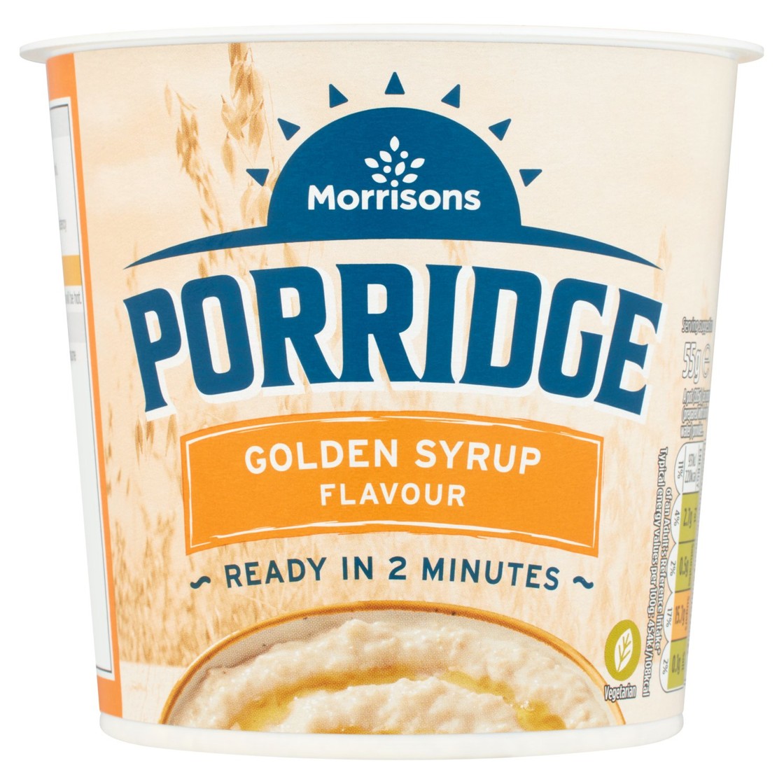 Morrisons Golden Syrup Porridge Pot (55g)