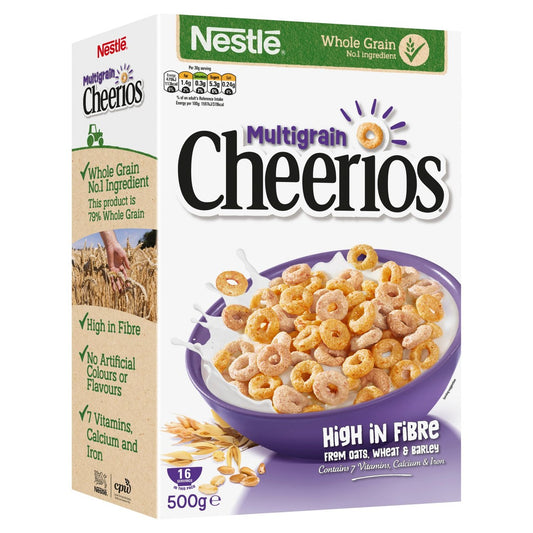 Nestle Cheerios Multigrain Cereal (500g)