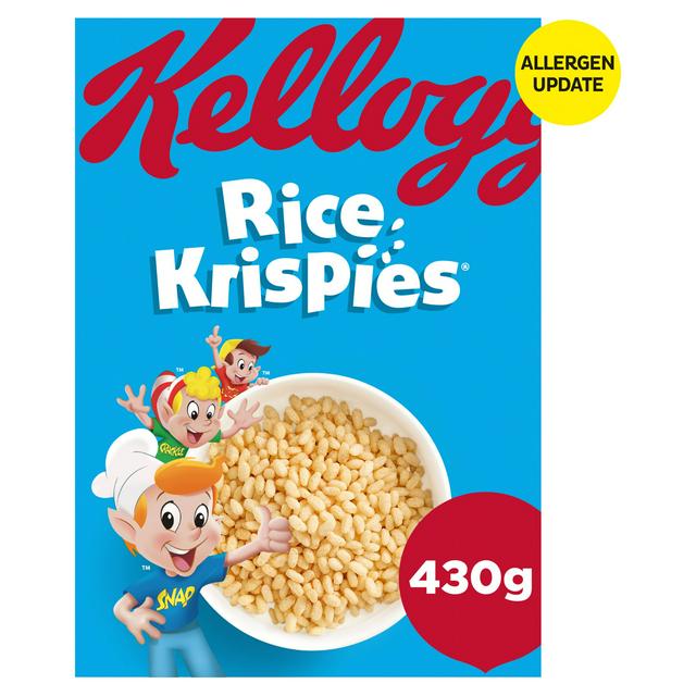 Kellogg's Rice Krispies Breakfast Cereal 430g