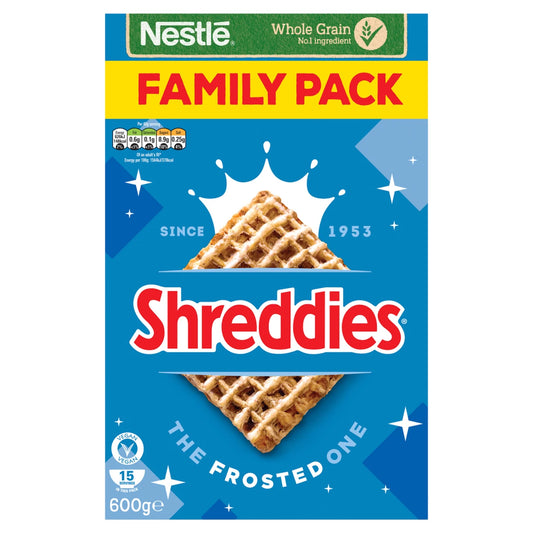 Nestlé Shreddies Frosted Breakfast Cereal 600g