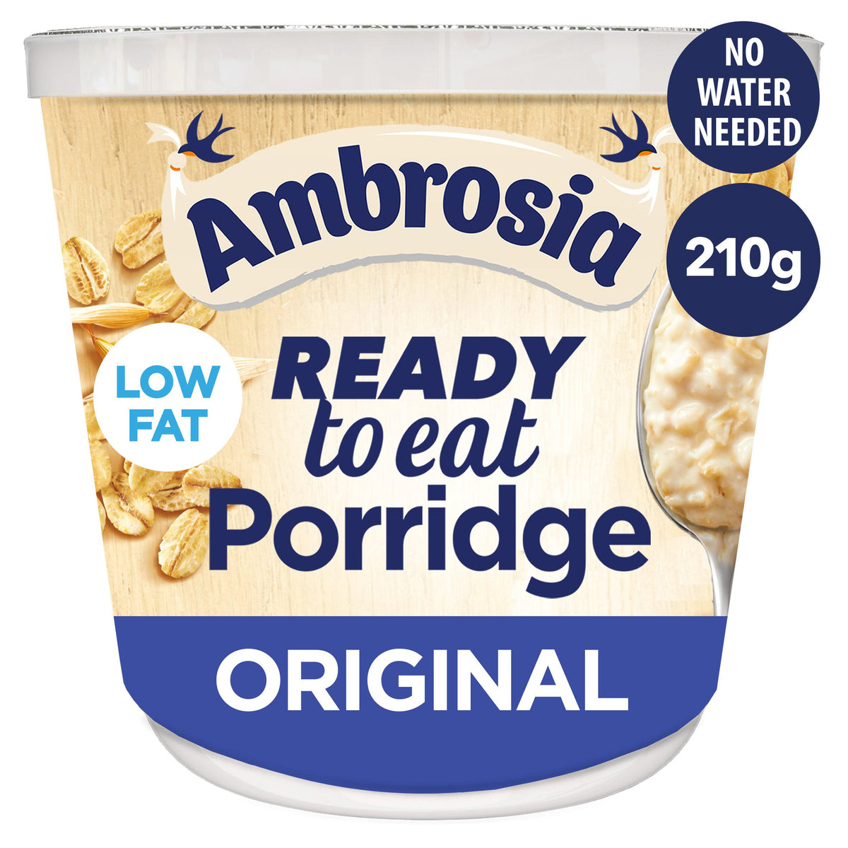 Ambrosia Ready to Eat Porridge Original 210g