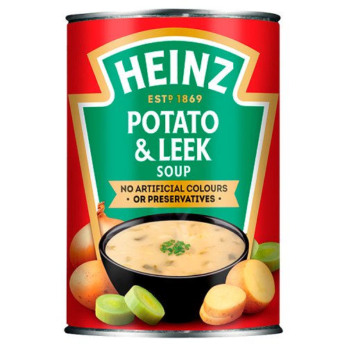 Heinz Potato and Leek Soup (Bulk Buy Pack of 6) 2400g