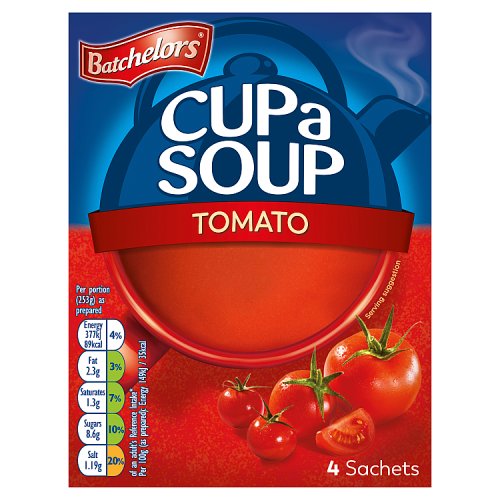 Batchelors Cup a Soup Creamy Potato & Leek 4 Sachets 107g