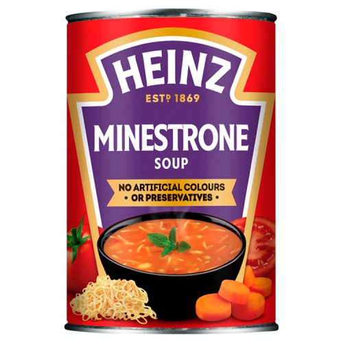 Heinz Minestrone Soup (Bulk Buy Pack of 6) 2400g