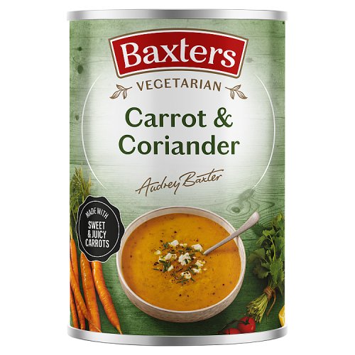 Baxters Vegetarian Carrot & Coriander Soup 400g