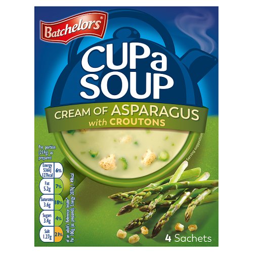 Batchelors Cup a Soup Asparagus (Bulk Buy Pack of 6) 702g
