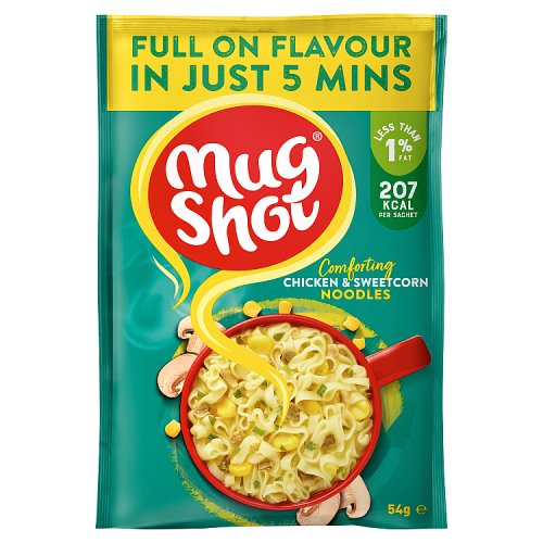 Mug Shot Noodle Snack Chicken & Sweetcorn 54g