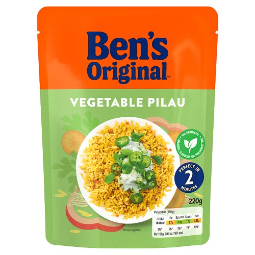 Ben's Original Express Vegetable Pilau Rice 220g
