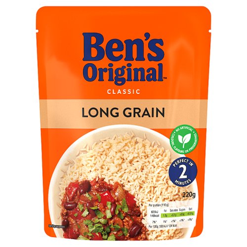Ben's Original Express Long Grain Rice 220g