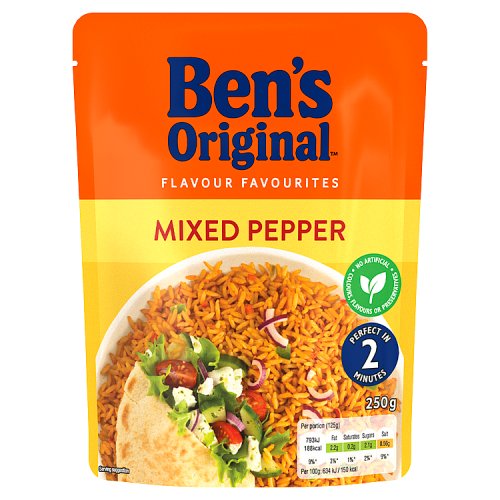Ben's Original Express Mixed Pepper Rice 220g