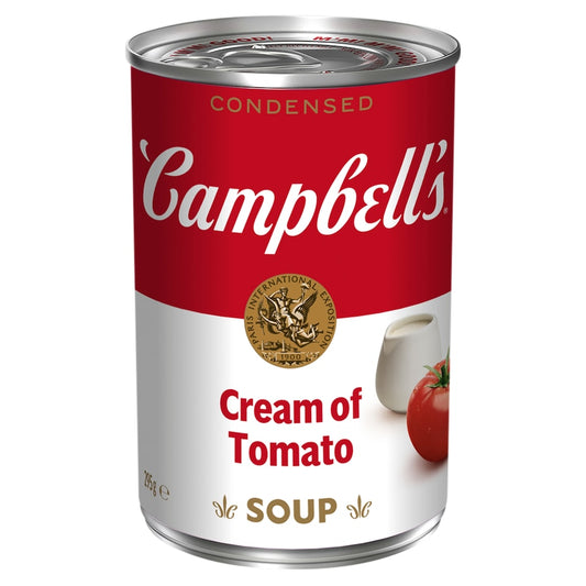 Campbells Condensed Cream of Tomato Soup 295g