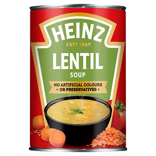 Heinz Lentil Soup Bulk Buy Pack of 6