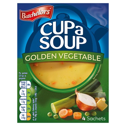 Batchelors Cup a Soup Golden Vegetable Bulk Buy Pack of 6