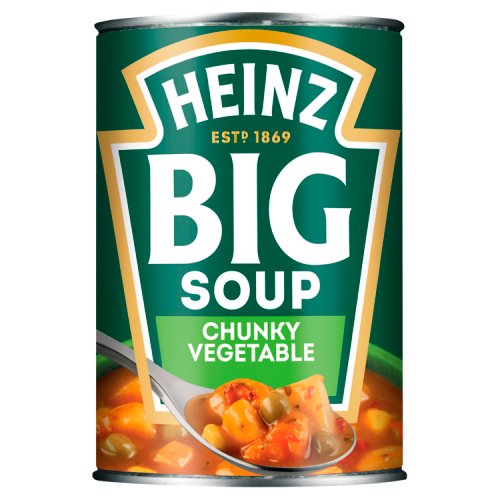 Heinz Big Soup Chunky Vegetable Soup Bulk Buy Pack of 6